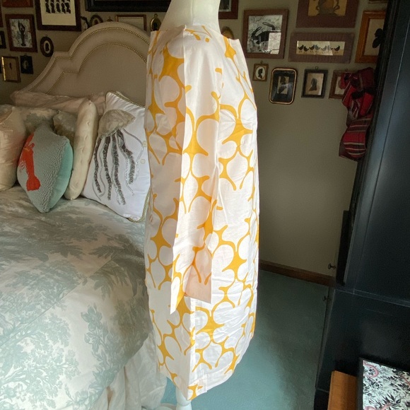 Lesley Evers Abstract/Floral Shift Dress - Picture 3 of 11